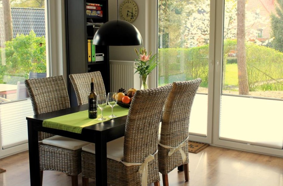 K 104 EG - Ferienhaus mit Terrasse , Sauna u. Kamin