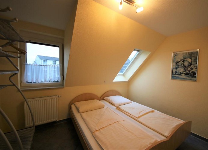 bequemes Doppelbettzimmer 