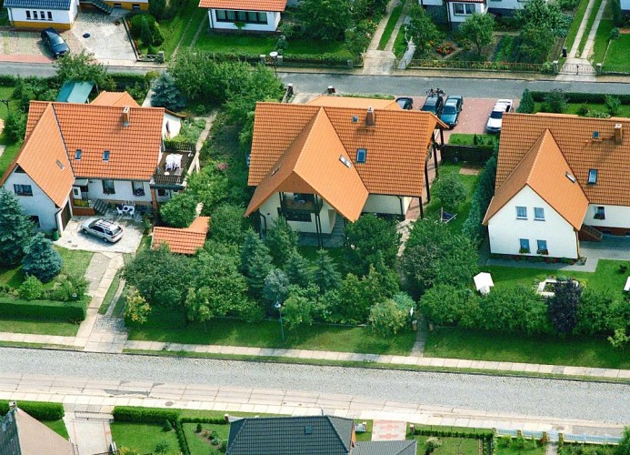 Luftaufnahme - Ihr Urlaub in ruhiger Lage
