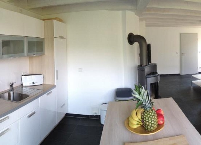 W 9 - Ferienhaus mit Terrasse und Kamin