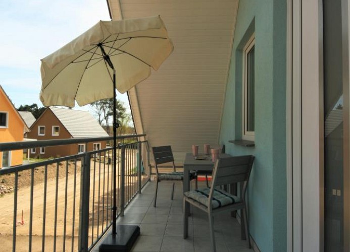 gemütlicher Balkon zum Verweilen