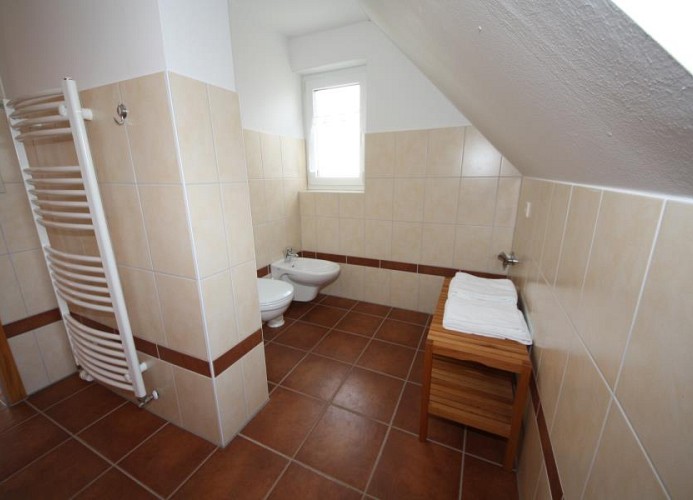 großzügiges Tageslicht-Bad mit Badewanne
