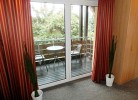 Balkon mit Gartenblick