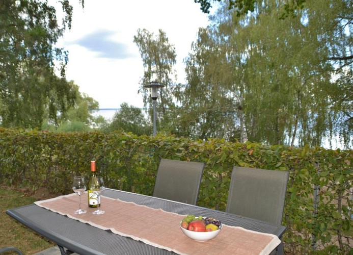 Terrasse für Grillabende