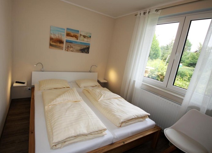 bequemes Doppelbettzimmer