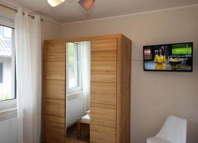 bequemes Doppelbettzimmer