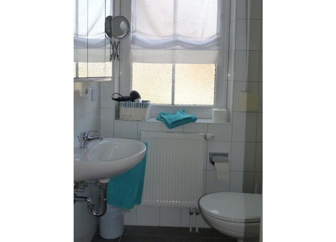 Tageslicht Bad mit Dusche/WC