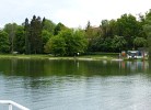 Blick vom Steg