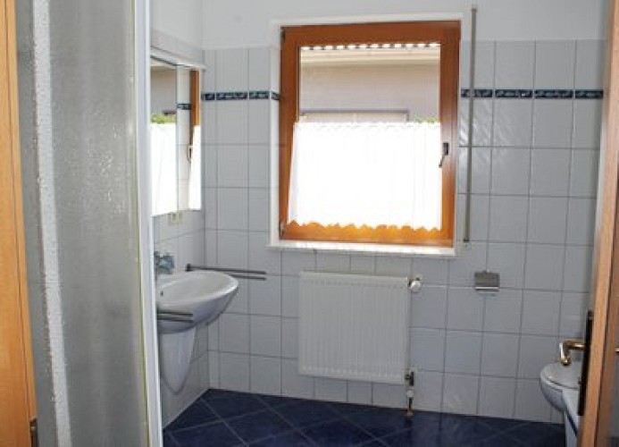 Tageslicht-Bad mit Dusche