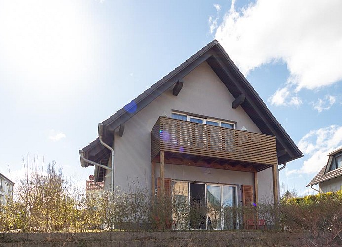 Dachgeschosswohnung mit großem Balkon