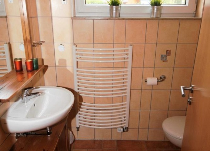 Tageslicht-Bad mit Dusche