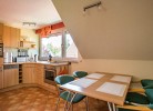 Wohnung im OG - voll ausgestattete Küche mit Essplatz