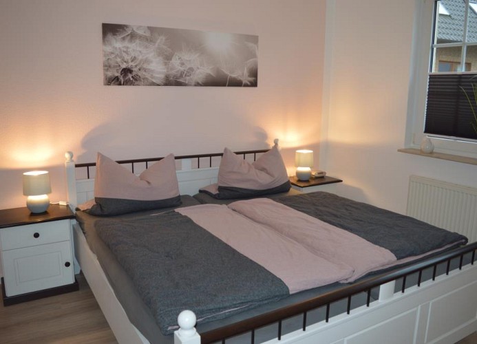 Schlafen Sie gut im Doppelbettzimmer ...