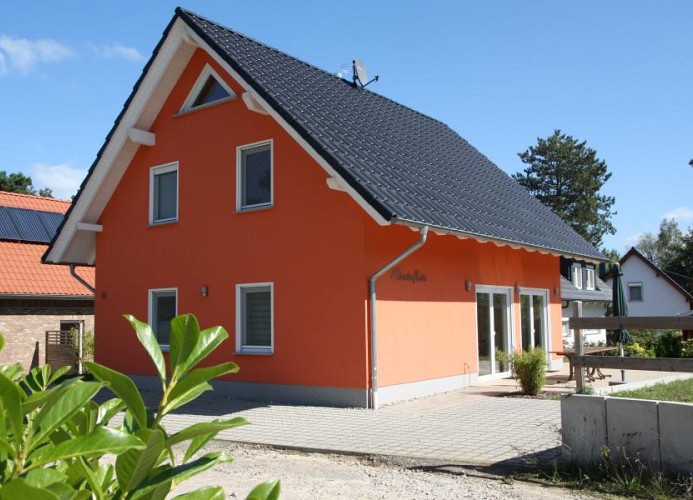modernes Ferienhaus mit Sauna & Kamin