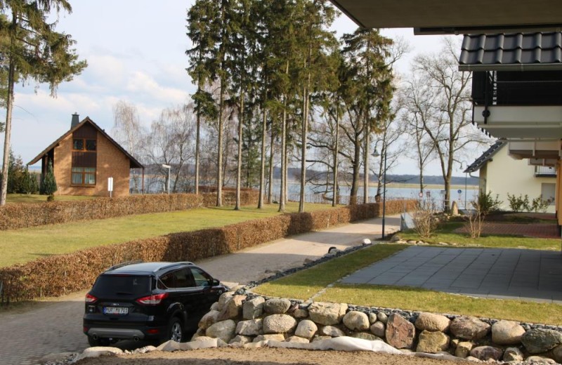 direkt am See ...