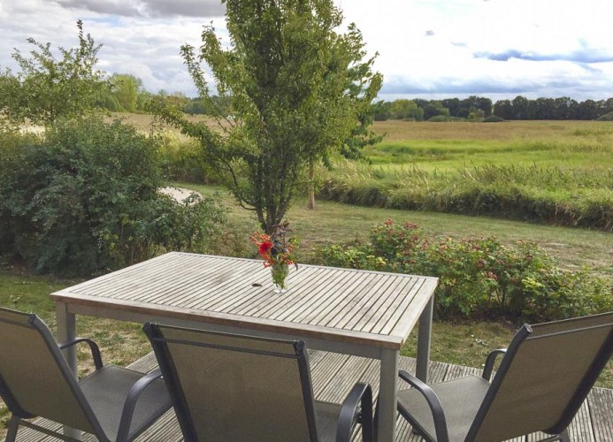 W 7 - Ferienhaus mit Terrasse, Sauna u. Kamin
