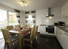 moderne Ferienwohnung mit großer Küche
