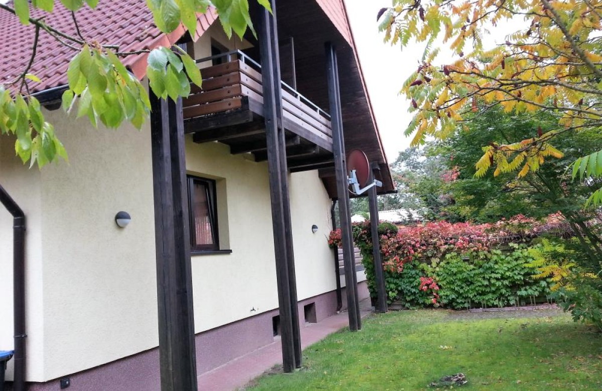 Balkon der Apartmentwohnung