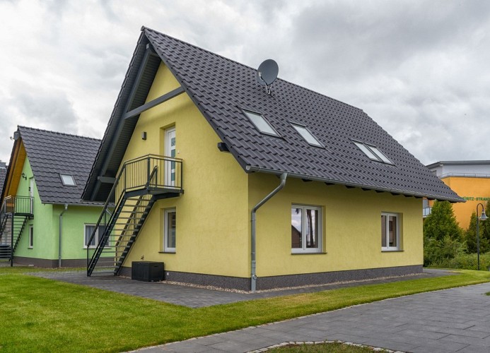 separater Wohnungseingang über Aussentreppe