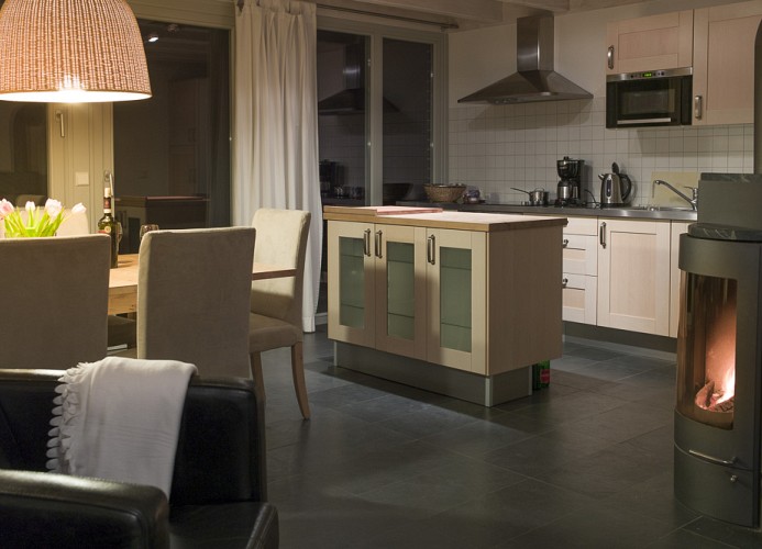 W 7 - Ferienhaus mit Terrasse, Sauna u. Kamin