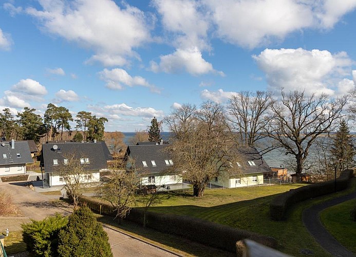 Ausblick vom Balkon