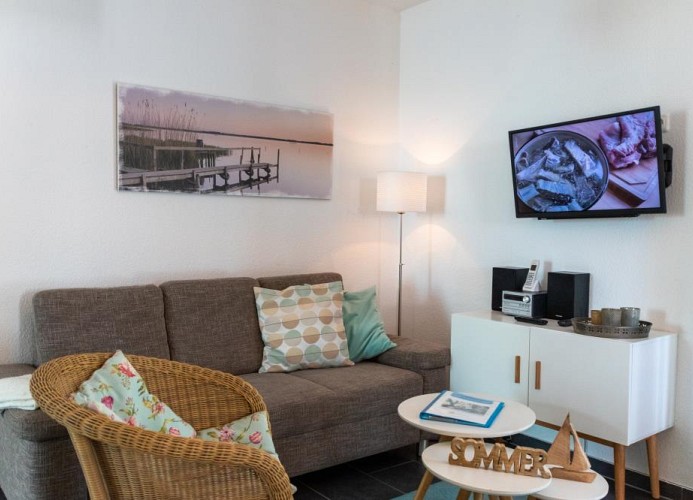 gemütliches Wohnzimmer zum Faulenzen