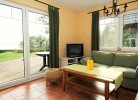 stilvolles Wohnzimmer direkt an der Terrasse