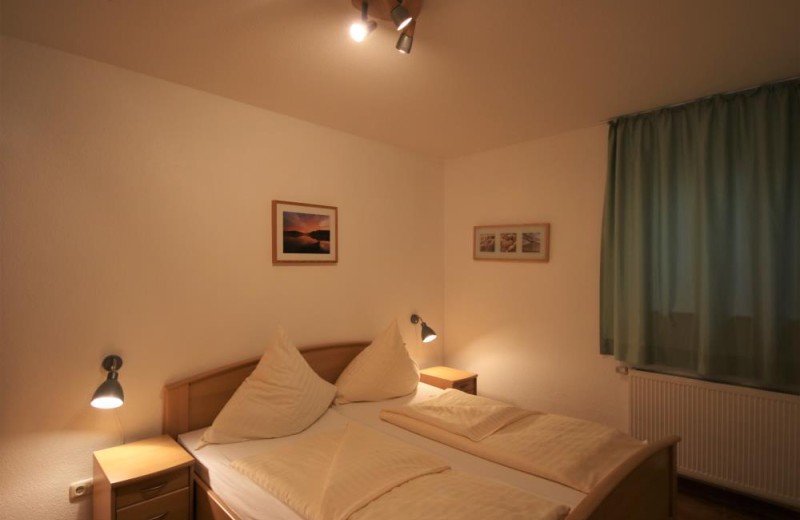 Schlafen Sie gut im Doppelbettzimmer ...