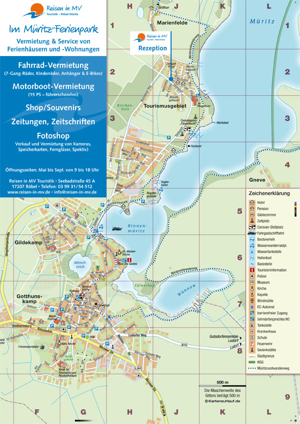 Stadtplan Röbel